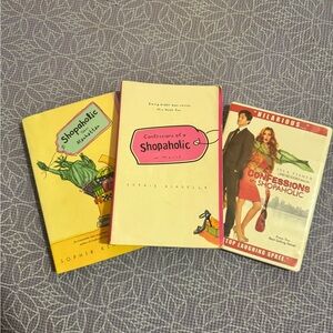 Confessions of a Shopaholic books and dvd bundle